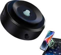 Padom Electric Vacuum Magnetic Suction Phone Mount, Hands-Free Shower Phone Holder, Magnetic Cell Phone Holder for Car/Gym/Mirror/Smooth Surface, Compatible with Magsafe iPhone & Android